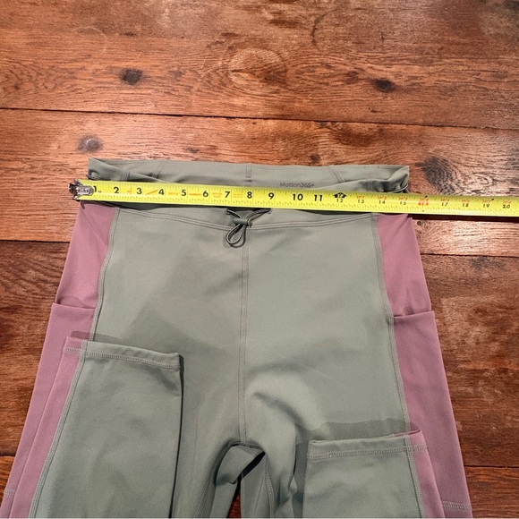 Fabletics Bungee Olive and Mauve Leggings XL NWT - Picture 9 of 11
